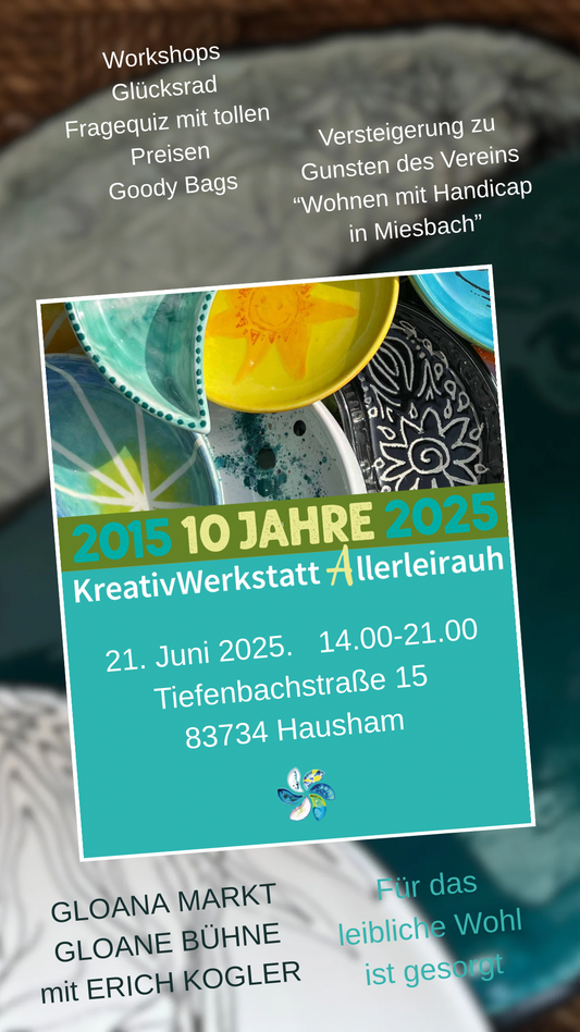10 Jahre KreativWerkstatt Allerleirauh